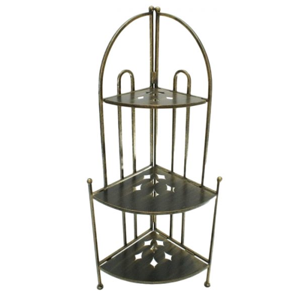 bibliothèque pratique en métal dans la maison