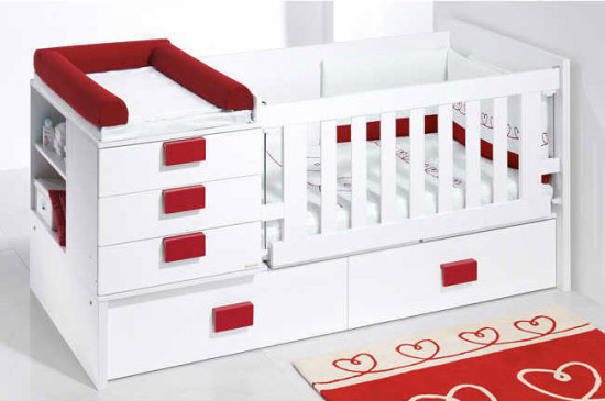 Tailles d'une crèche transformante