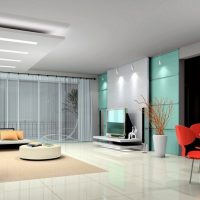 chic bedroom decor in high-tech style picture