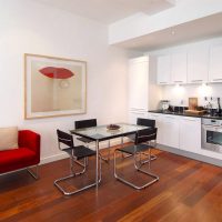 beautiful living room style high-tech photo