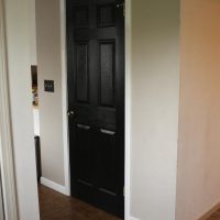 dark walnut bedroom doors photo
