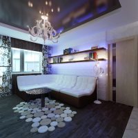 light high-tech hallway style picture