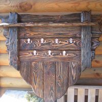 version bricolage du décor lumineux de la pièce avec une photo d'arbre