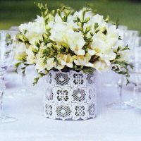 do-it-yourself bright decoration option for chairs photo