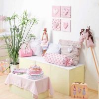 bright interior design apartment in provence style