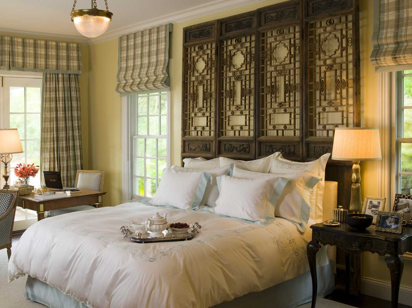 modern interior room in oriental style