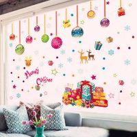 bright window decoration tulle photo