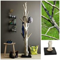 idée de bricolage pour décorer de manière lumineuse une pièce avec une image d'arbre