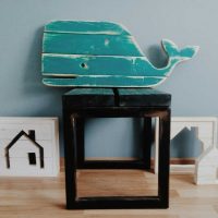 version à faire soi-même d'une décoration de pièce lumineuse avec une photo d'arbre