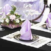 idea of bright decoration of tabletops photo