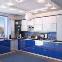 idea of a beautiful design of a large kitchen picture