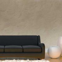 l'idée d'une pièce lumineuse avec une image de stuc décoratif