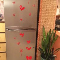 idea of original fridge decoration photo