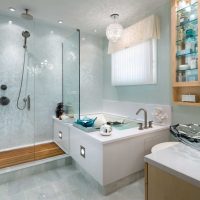 the idea of a bright interior bathroom in the apartment picture