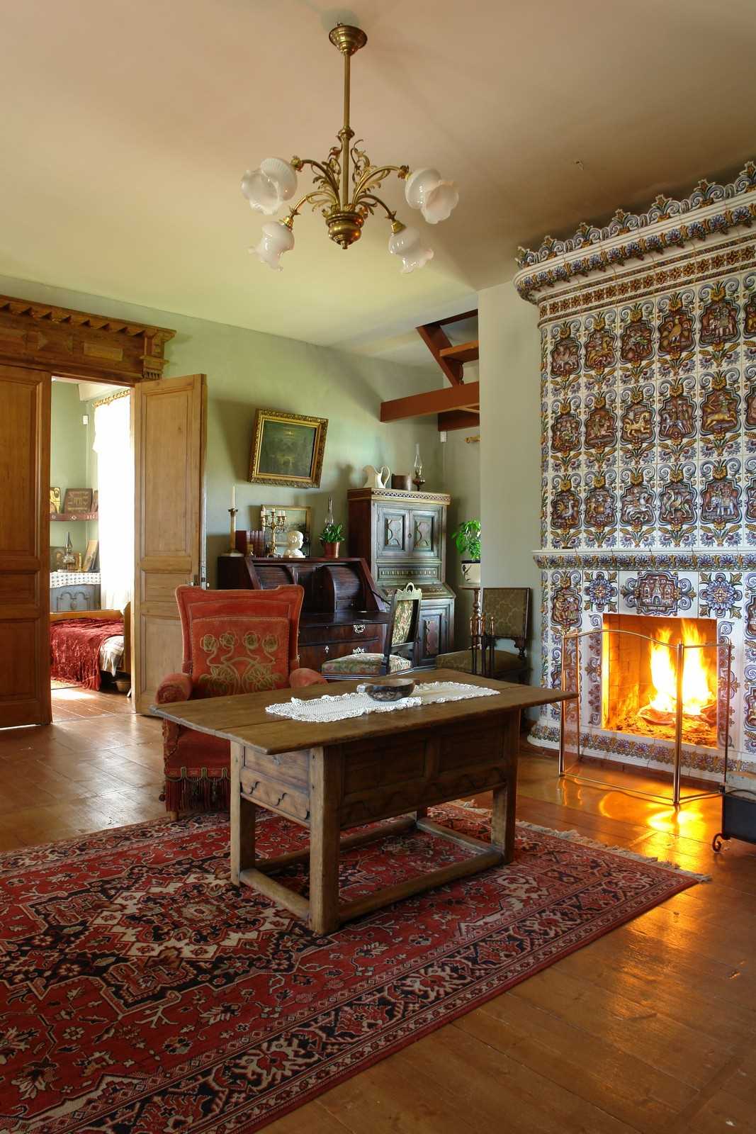 the idea of a bright interior cottages in the village