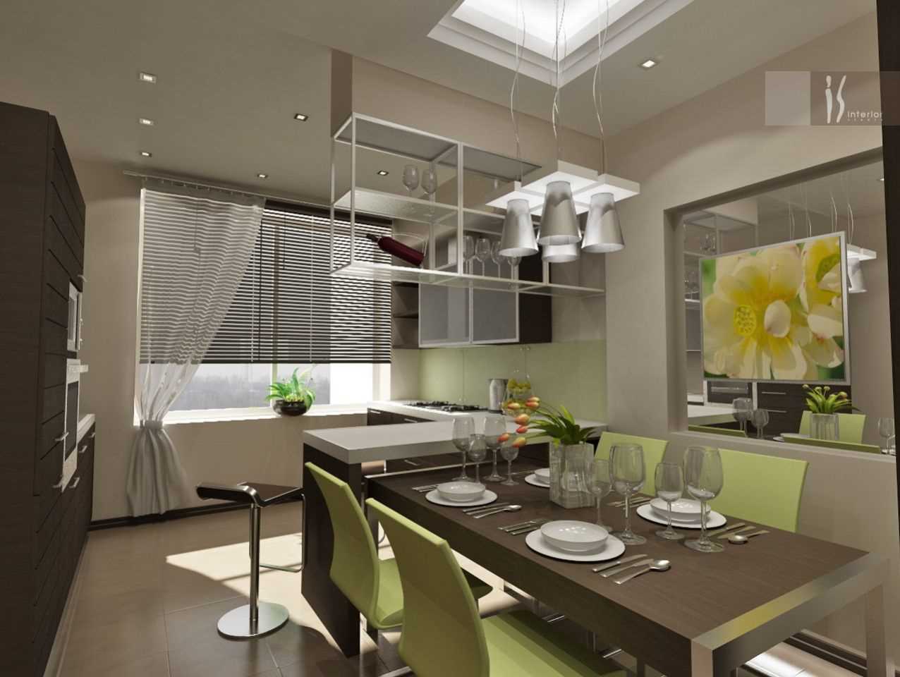 the idea of a bright kitchen design