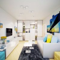 idea of bright style 2 room apartment photo example