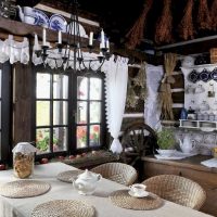 the idea of a beautiful design of a house in the village photo