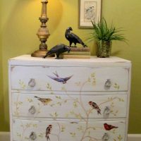 do-it-yourself furniture decoupage option picture