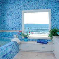 idea of a bright photo bathroom design