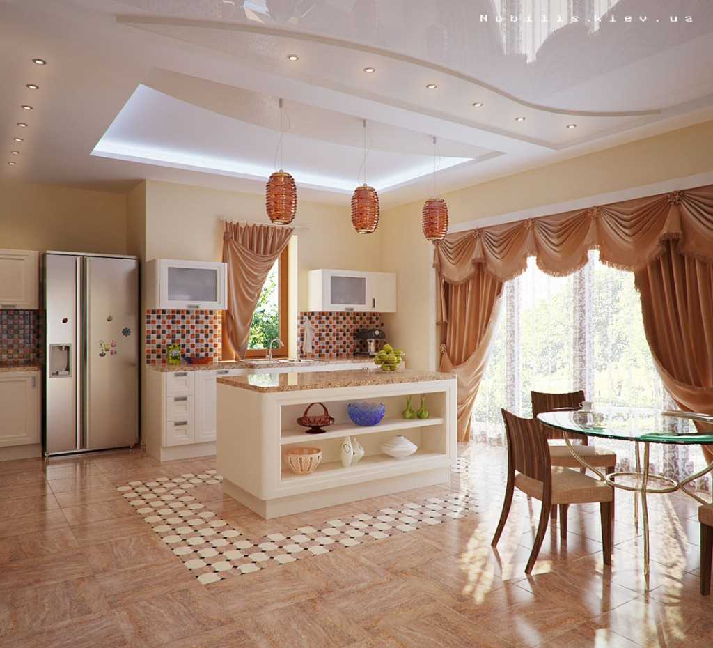 the idea of an unusual kitchen interior