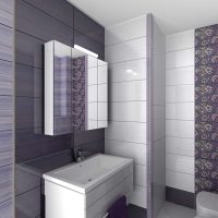 the idea of the original style of the bathroom in the apartment photo