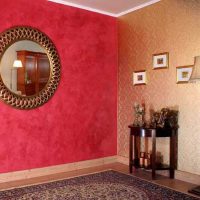idea of original decorative stucco in bedroom style photo