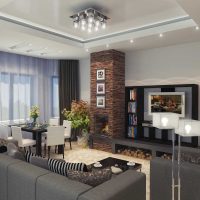 idée d'un décor lumineux d'un salon dans une maison privée photo