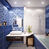 idea of a modern style bathroom 4 sq.m photo