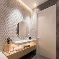 the idea of a beautiful style of the bathroom 2017 photo