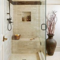 idea of a beautiful bathroom design 4 sq.m photo