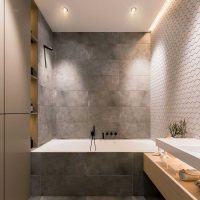 The idea of a bright bathroom design 2017 picture