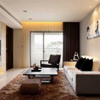 version of the bright style of the living room in a modern style picture