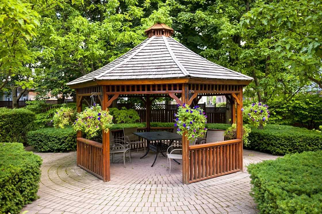 gazebo de style lumineux option
