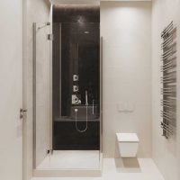 the idea of a bright style bathroom 4 sq.m picture