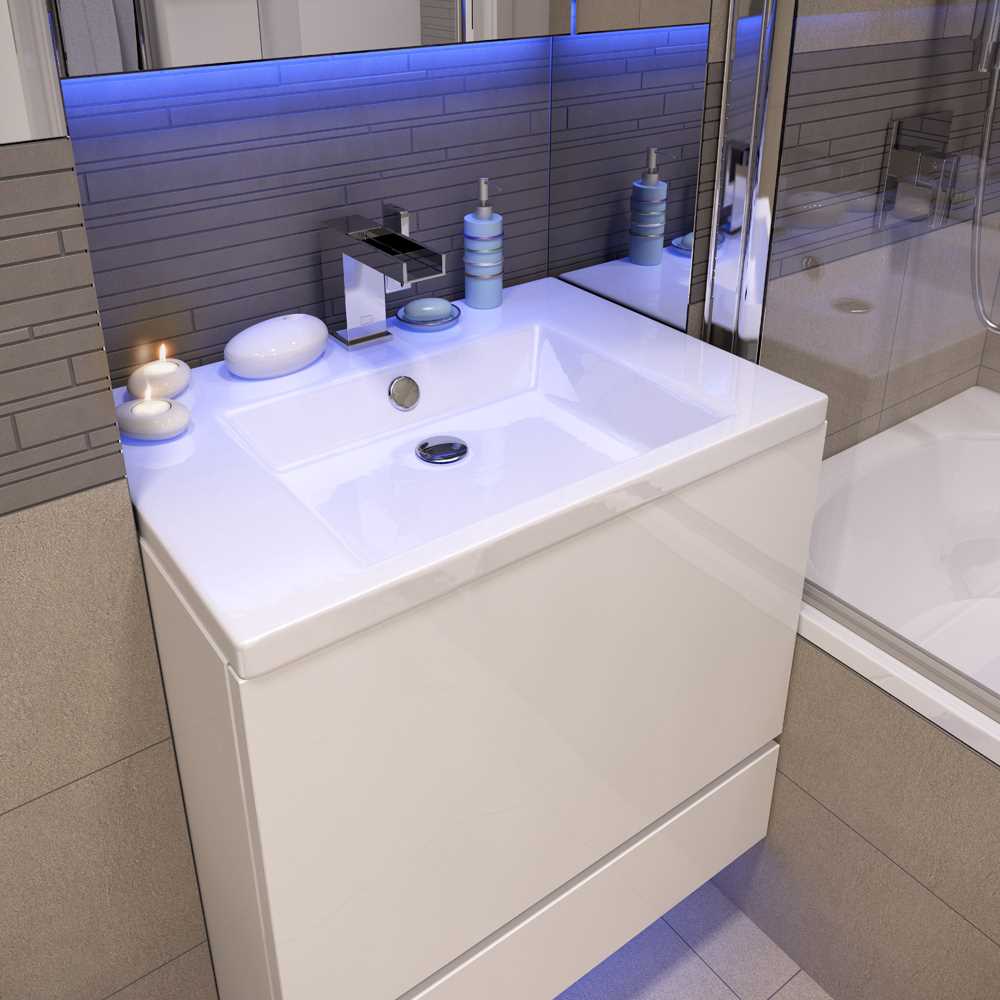 idea of an unusual style of a bathroom of 4 sq.m