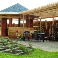 version du design moderne de l'image du gazebo