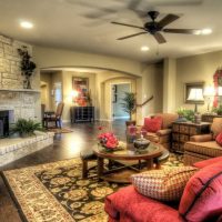 idée d'un beau décor de salle dans une maison privée