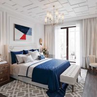 version of the unusual style of a white bedroom picture