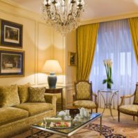 living room design 18 square meters classic style