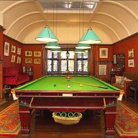 the idea of ​​a beautiful billiard photo decor