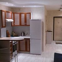 the idea of a bright style bedroom 18 sq.m. a photo