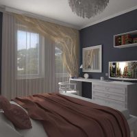 idea of a bright interior living room bedroom photo