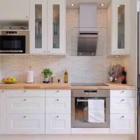 idea of a bright kitchen interior 9 sq.m photo