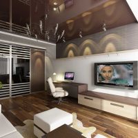 idea of unusual decor for a two-room apartment photo