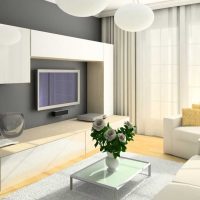 the idea of a bright interior living room bedroom 20 sq.m. a photo