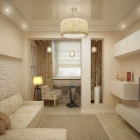 the idea of a light decor living room bedroom picture