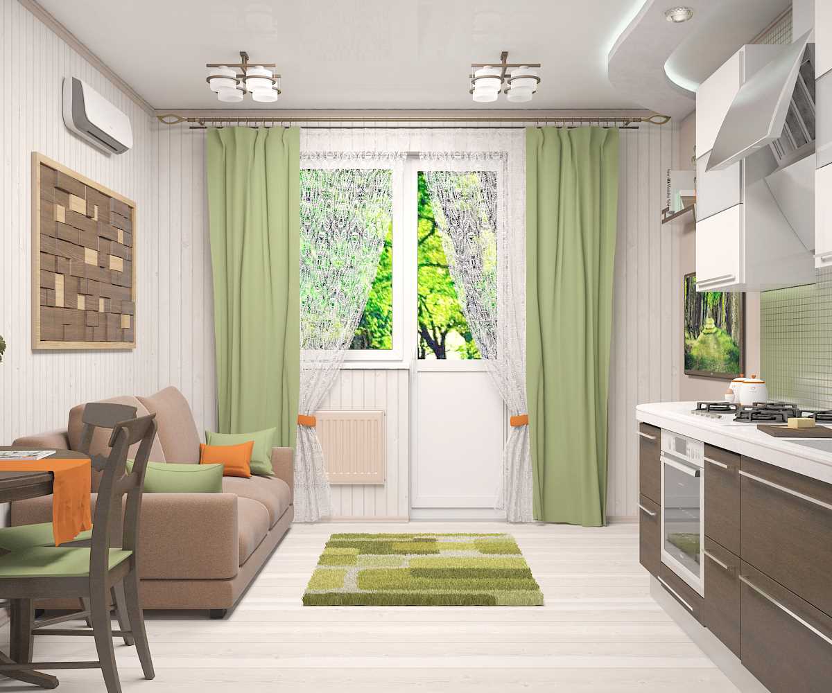 the idea of a beautiful one-bedroom apartment design