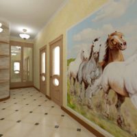 faire une conception confortable d'un long couloir