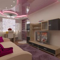 conception de cuisine de salon